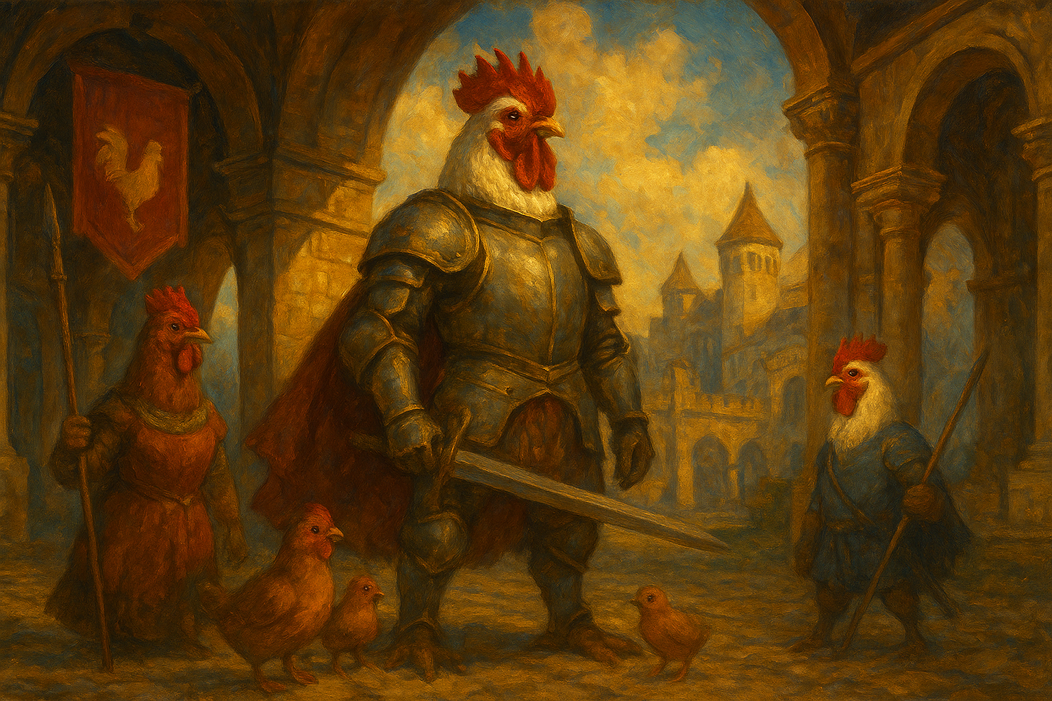 Cluckington Family Picture